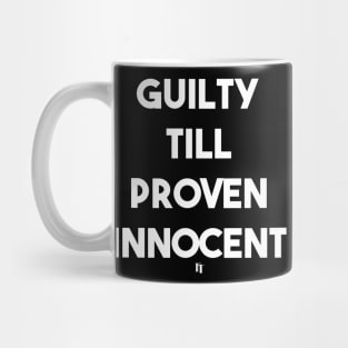 GUILTY (w) Mug